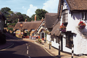 Shanklin Old Village.  Photograph by Isle of Wight Tourist Board